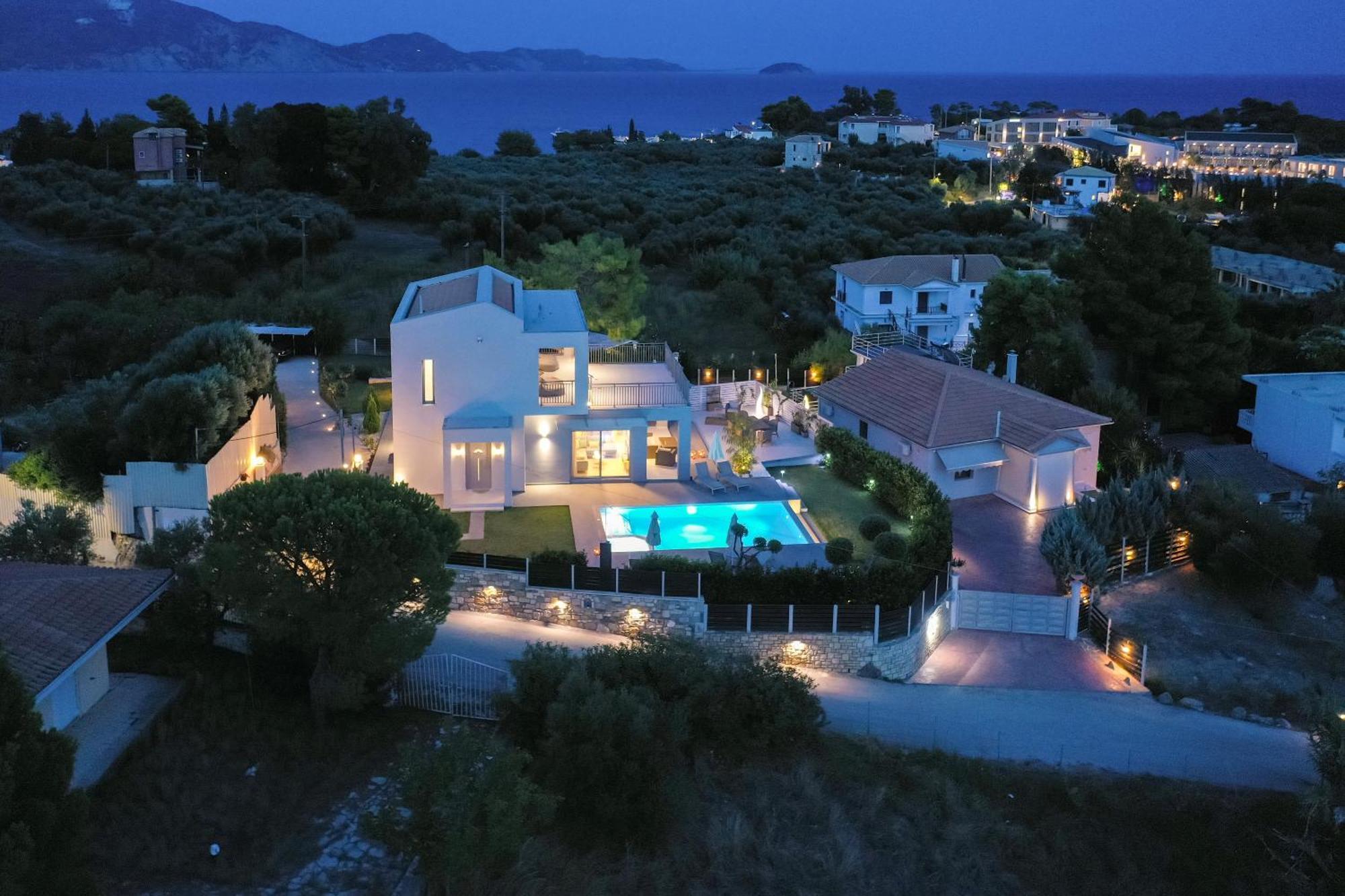 Villa Nick Art Lithakiá Kültér fotó